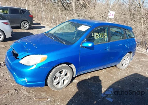 2008 Toyota Matrix Xr z USA, uszkodzony, nr VIN 2T1KR32E88C691868